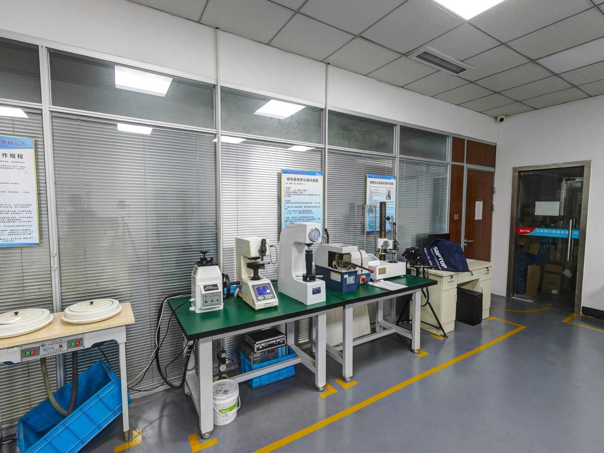 Metrology benches with hardness testers and gauges